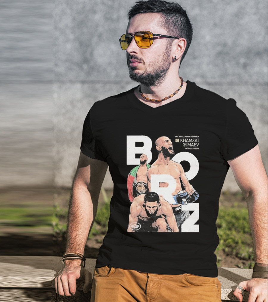 Borz Bardo Craft UFC Khamzat Chimaev T-Shirt