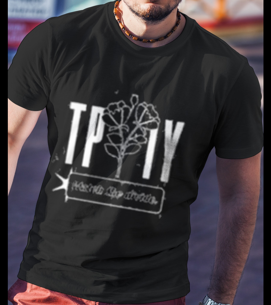 TPIY Flower Tree Icon Thanks For Nothing T-Shirt