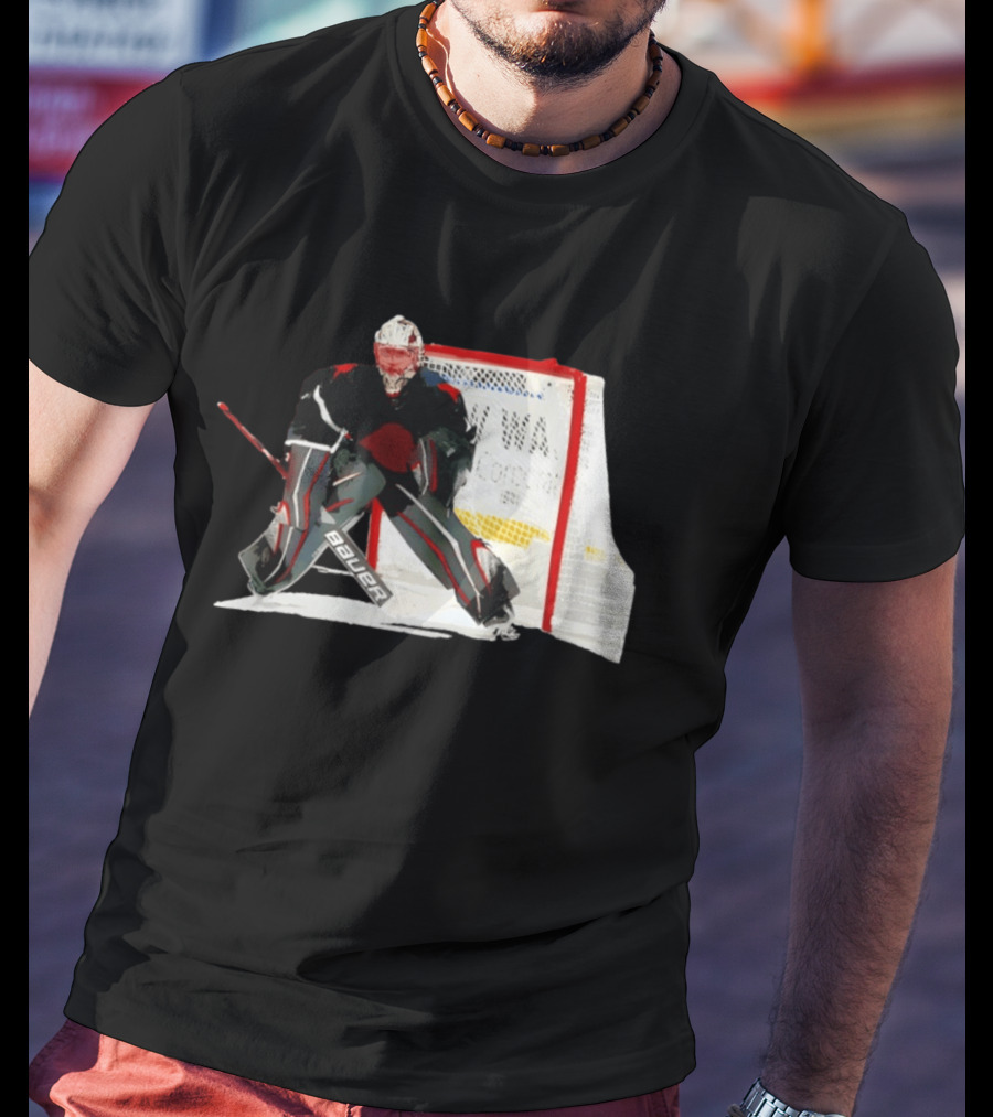 Ukko Pekka Luukkonen Buffalo Sabres NHL Bauer 2026 Goalie Gear T-Shirt