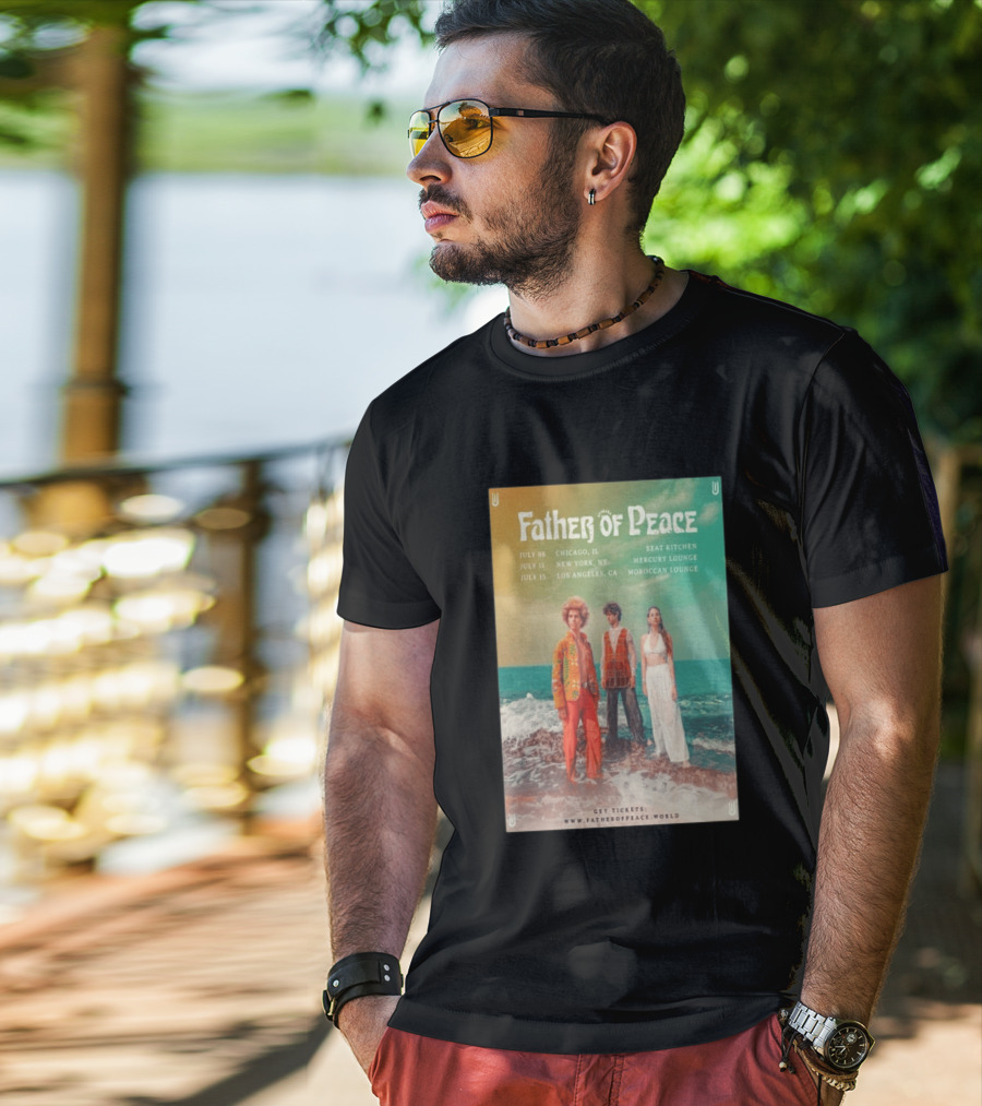 Father Of Peace Fall Tour 2026 Chicago New York Los Angeles T-Shirt