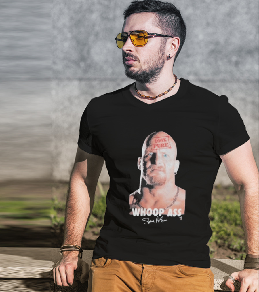 Wyco 1996 Stone Cold Steve Austin 100% Pure Whoop Ass T-Shirt