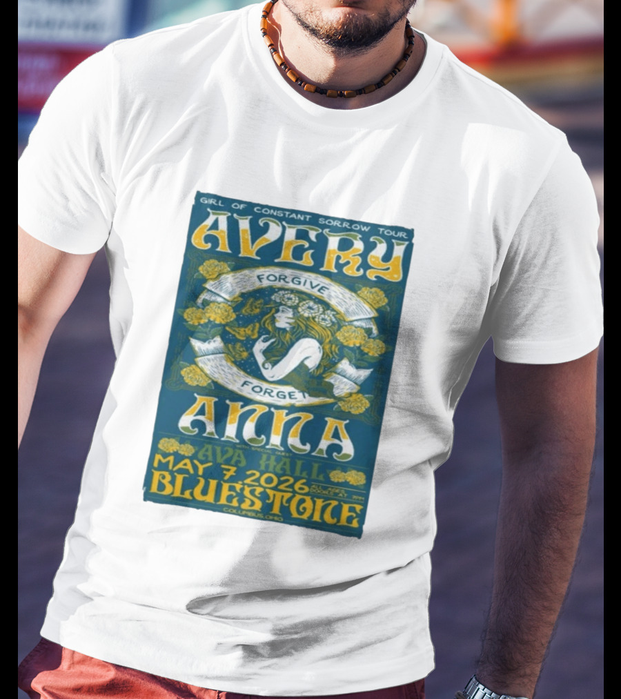 Avery Anna Girl Of Constant Sorrow Ava Hall May 7 2026 Bluestone Columbus Ohio T-Shirt