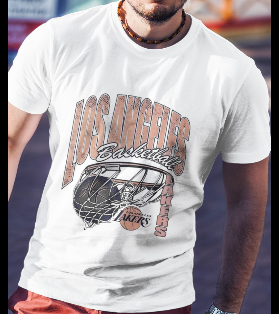 Los Angeles Lakers Basketball Swish T-Shirt