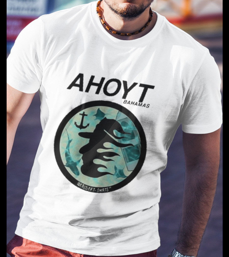AHOYT Bahamas World Of S Anchor T-Shirt