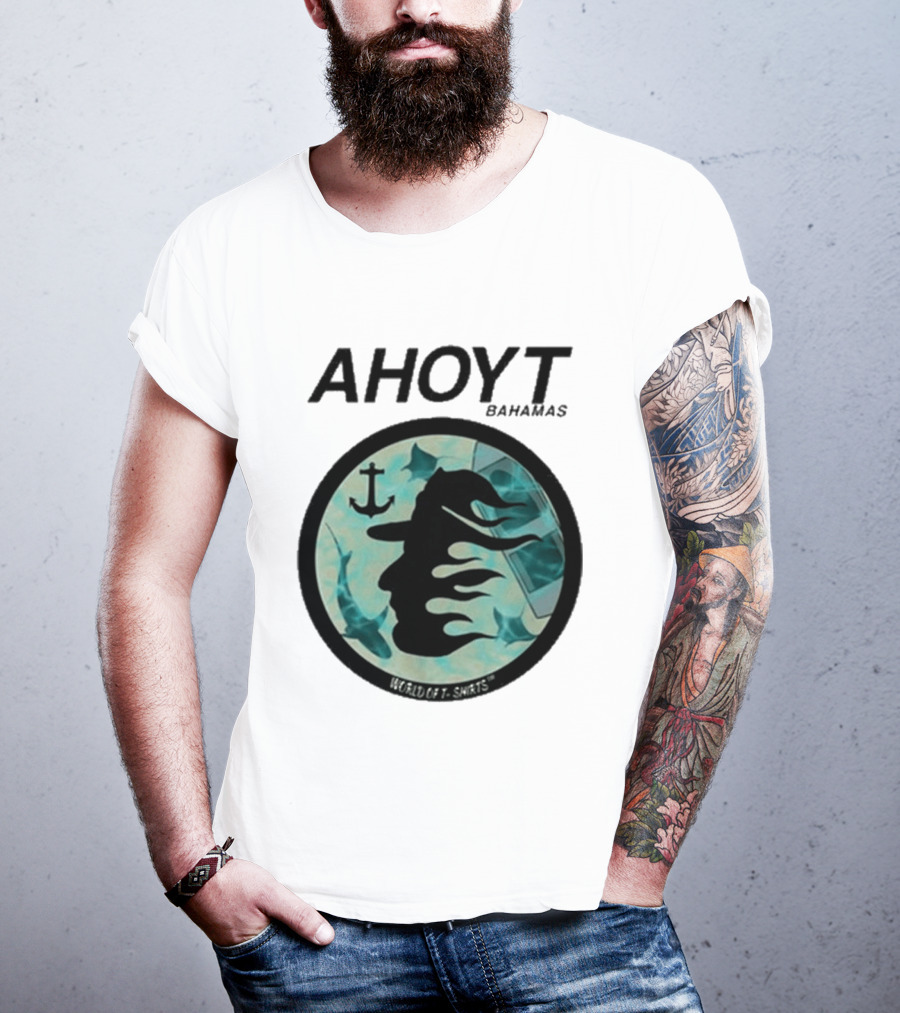 AHOYT Bahamas World Of S Anchor T-Shirt