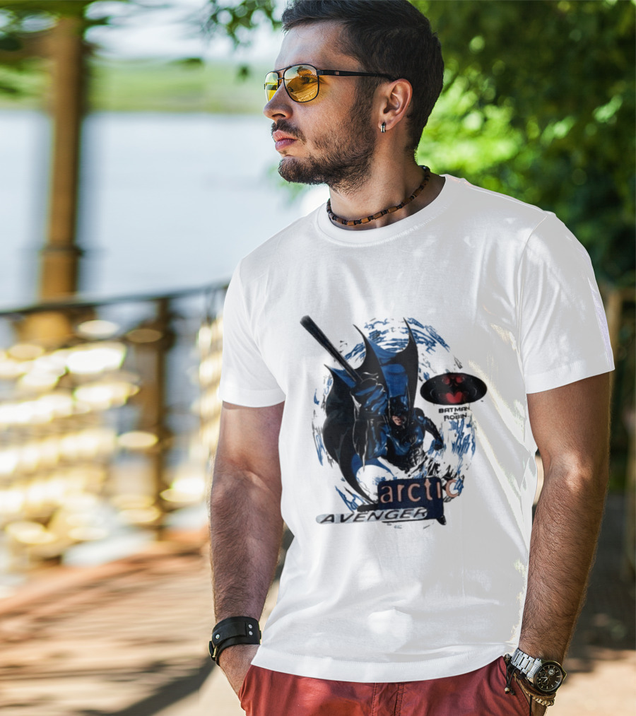 Batman Arctic Avenger Adventure With Robin T-Shirt