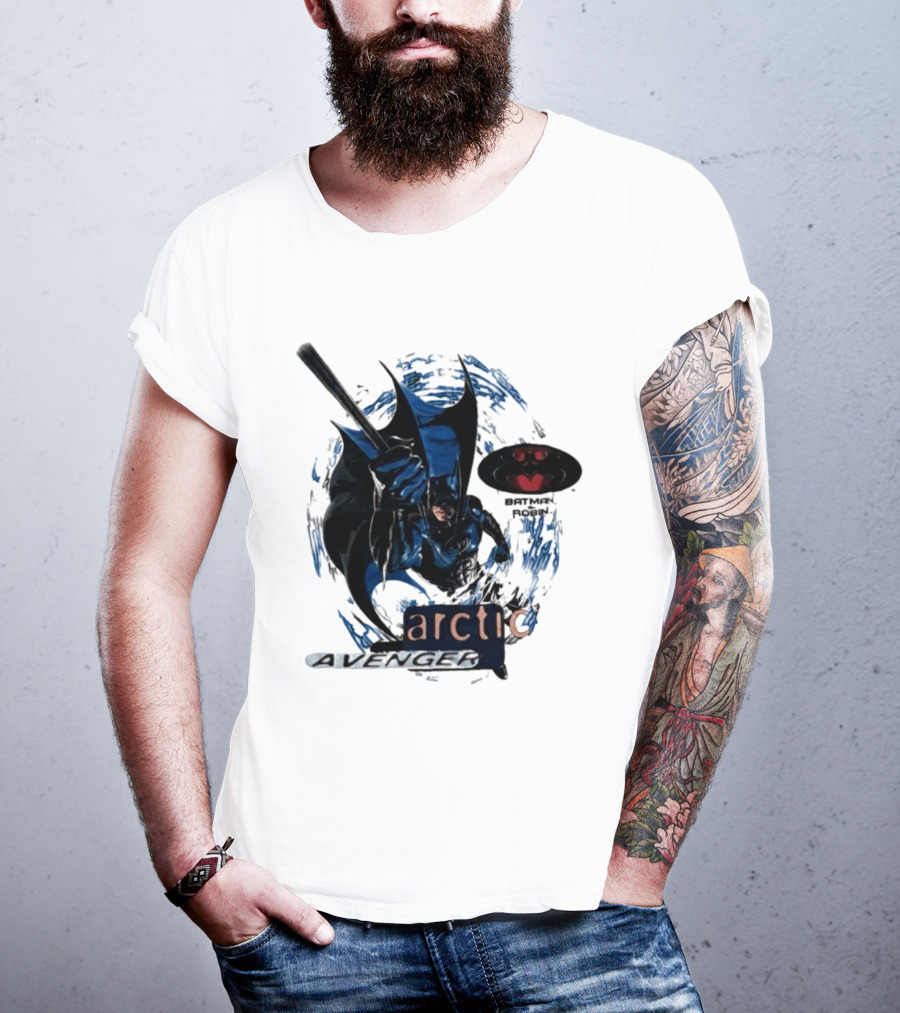 Batman Arctic Avenger Adventure With Robin T-Shirt