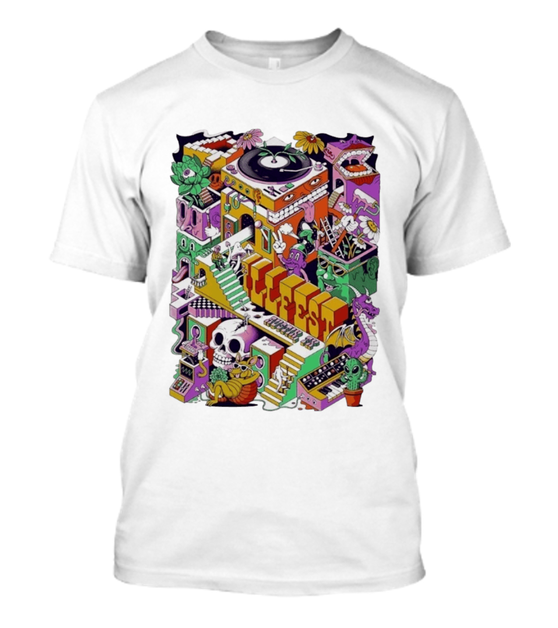 ILLfest 2026 Psychedelic Art Extravaganza Austin Texas Travis County May 29 31 2026 T-Shirt
