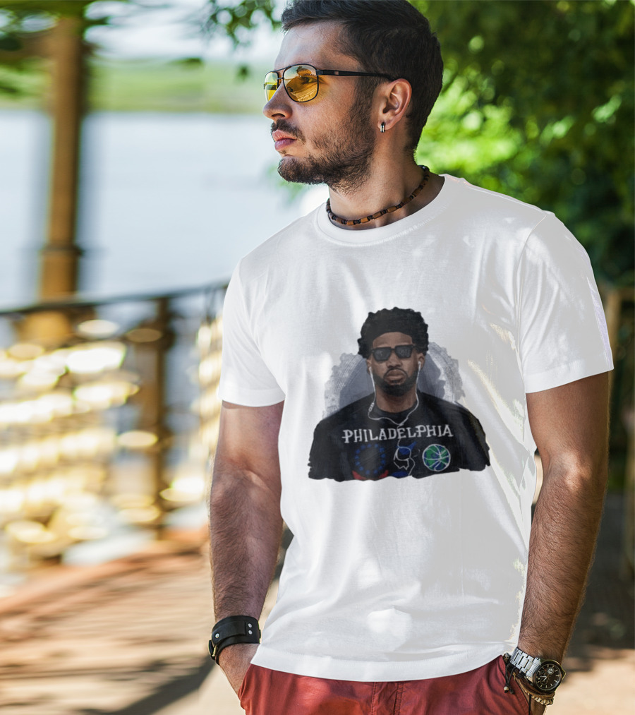 Philadelphia Joel Embiid LeBron James Meme Recreation T-Shirt