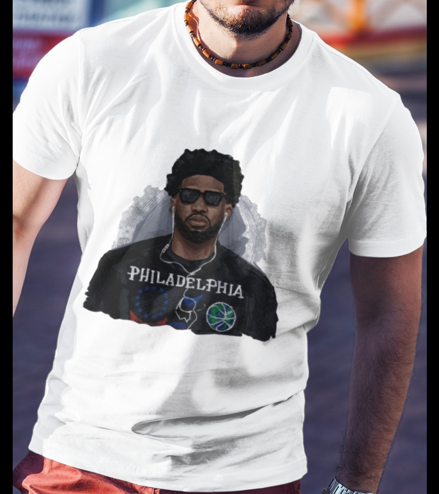 Philadelphia Joel Embiid LeBron James Meme Recreation T-Shirt