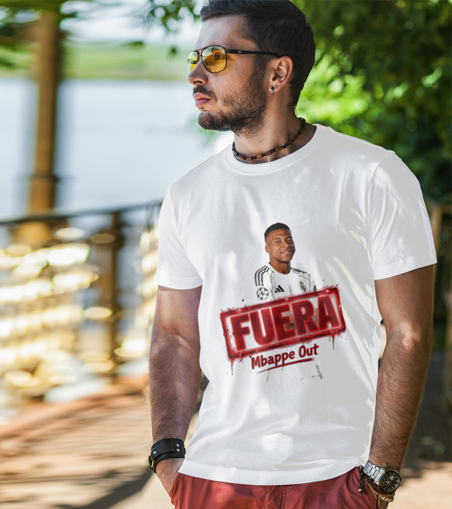 Fuera Mbappe Out Football Jersey Real Madrid T-Shirt