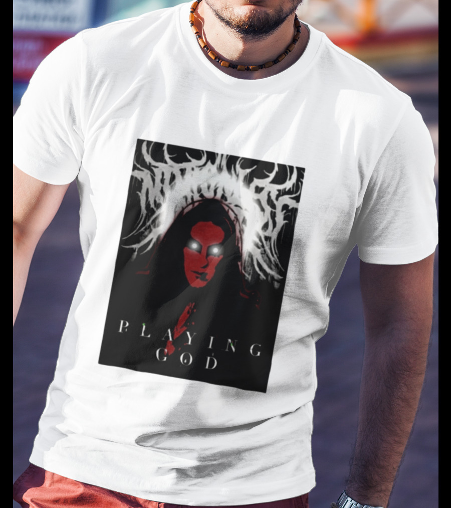 Notshiva Playing God Gothic Dark T-Shirt