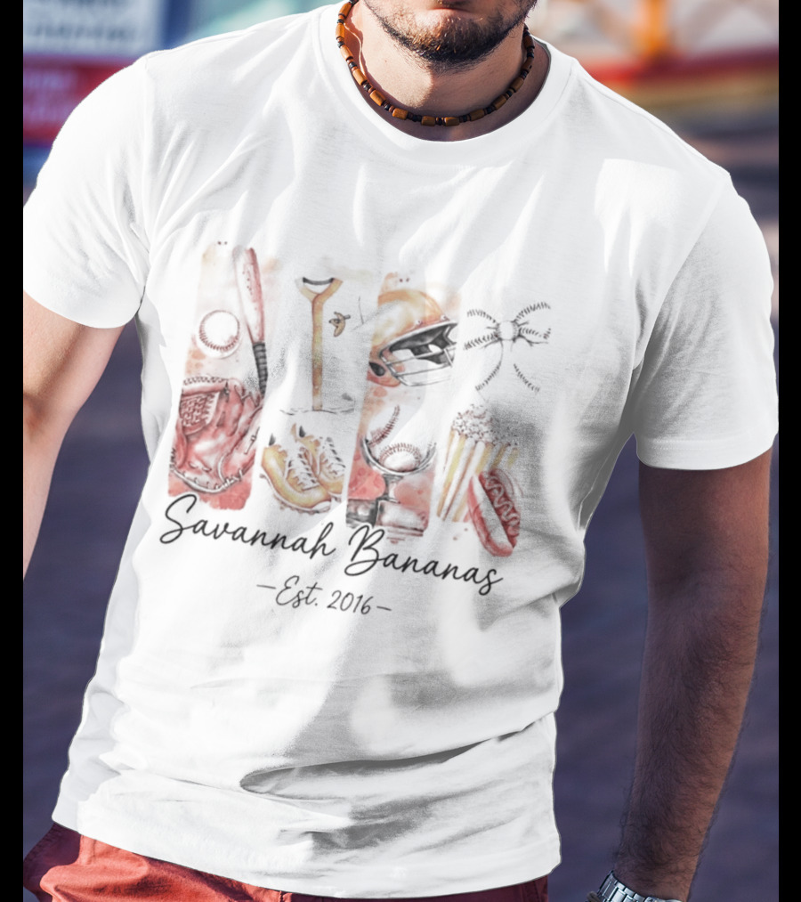 Savannah Bananas Ballgame Fun Est 2016 T-Shirt