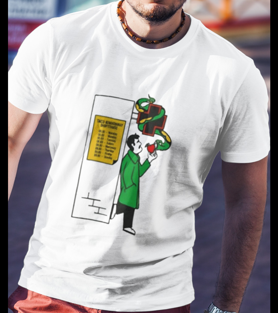 Taco Hemingway Tour 2026 Snake Grafik Wegowa Szef Smoove Baron Friday T-Shirt