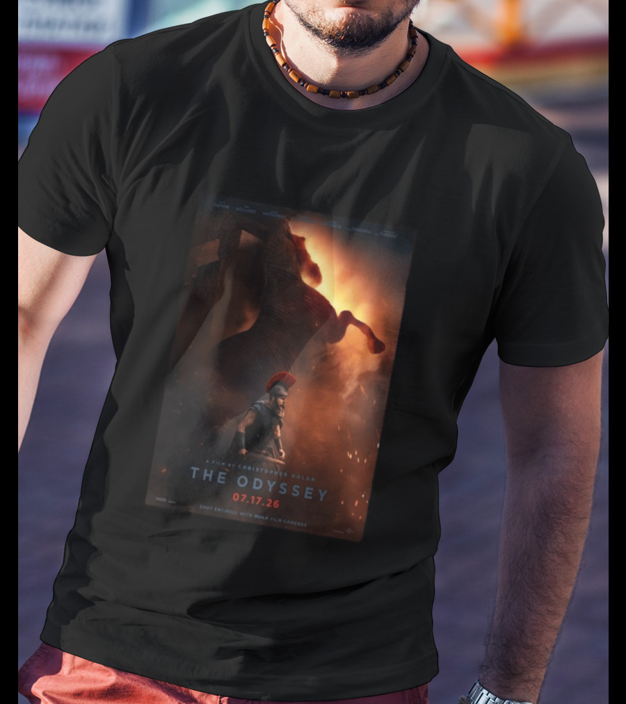 The Odyssey July 17 2026 A Film By Christopher Nolan IMAX Epic T-Shirt