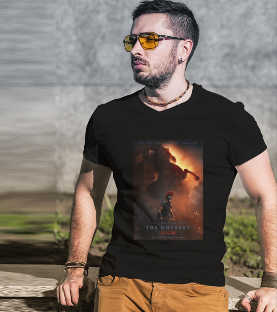 The Odyssey July 17 2026 A Film By Christopher Nolan IMAX Epic T-Shirt