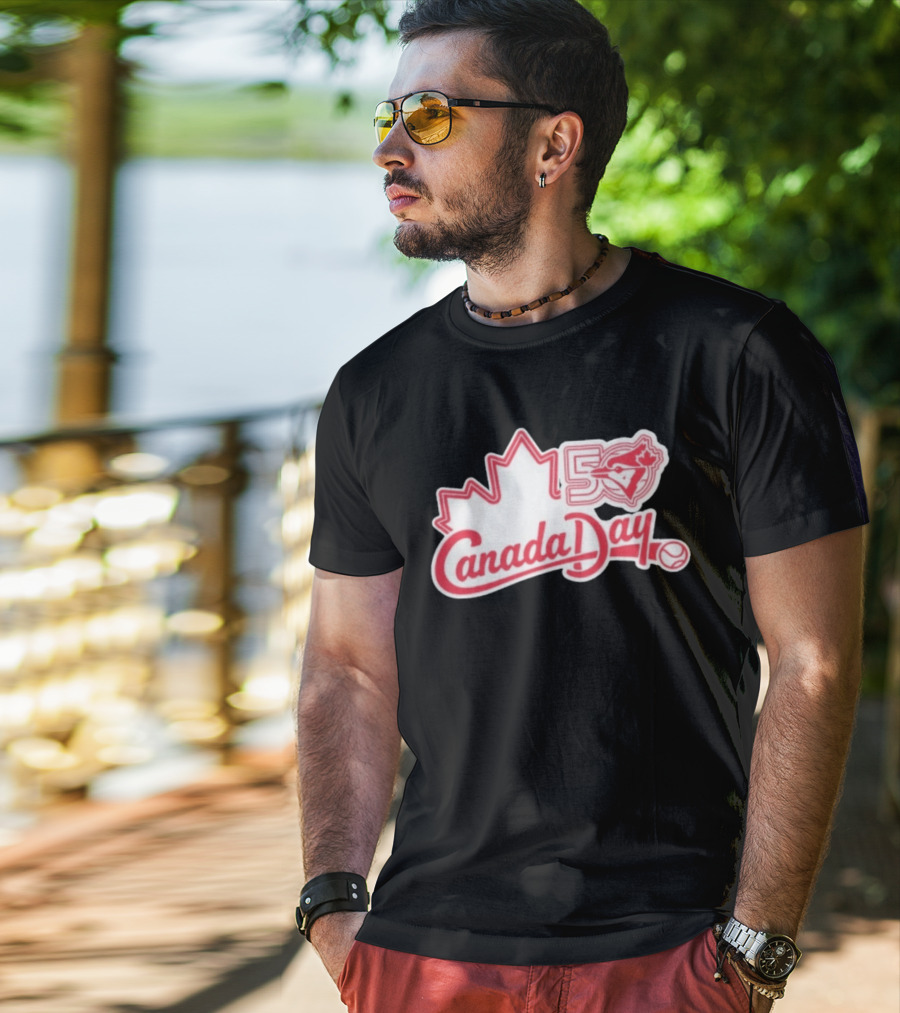 Toronto Blue Jays 50th Anniversary Canada Day 2026 Celebration T-Shirt
