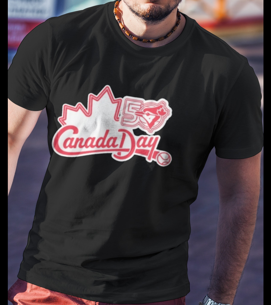 Toronto Blue Jays 50th Anniversary Canada Day 2026 Celebration T-Shirt
