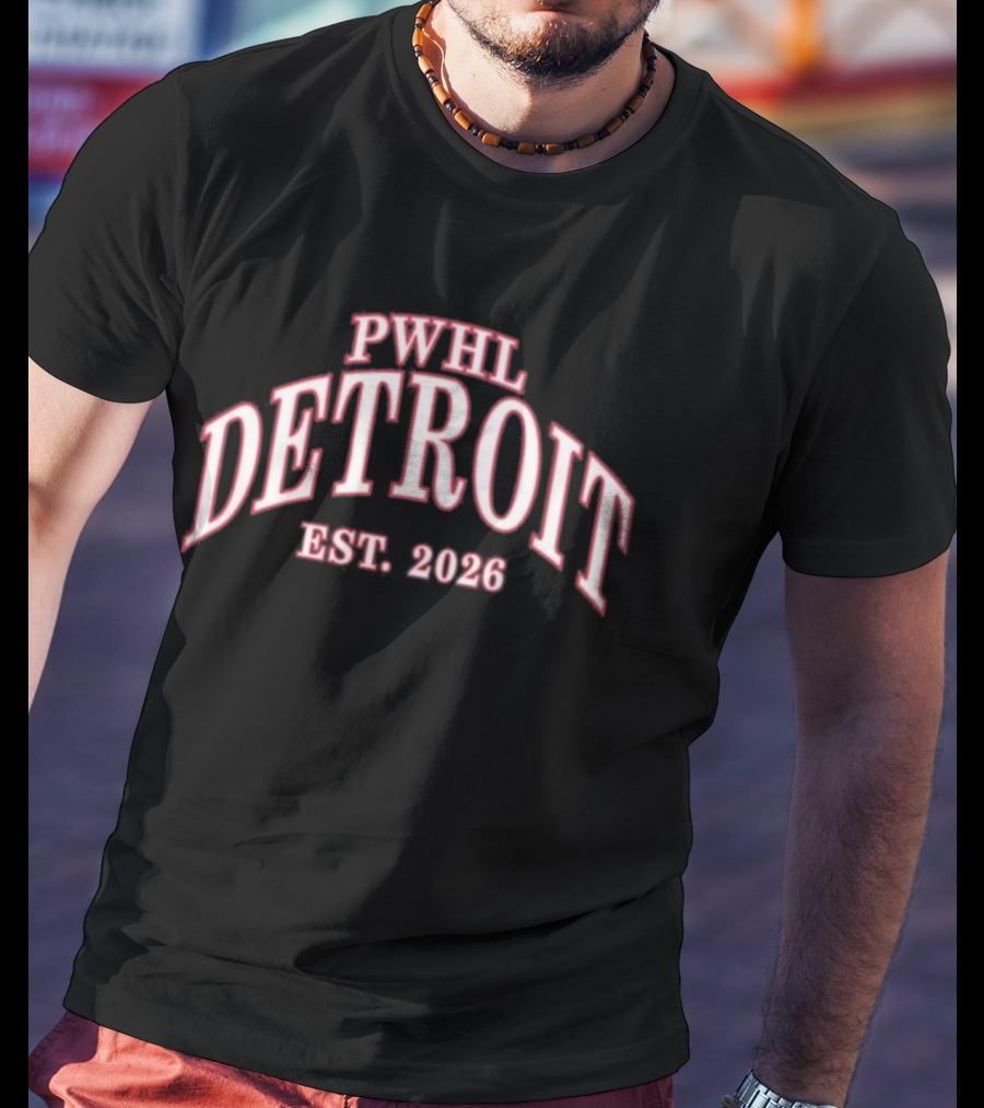 Adult PWHL Detroit EST 2026 Sportiqe Biltmore T-Shirt