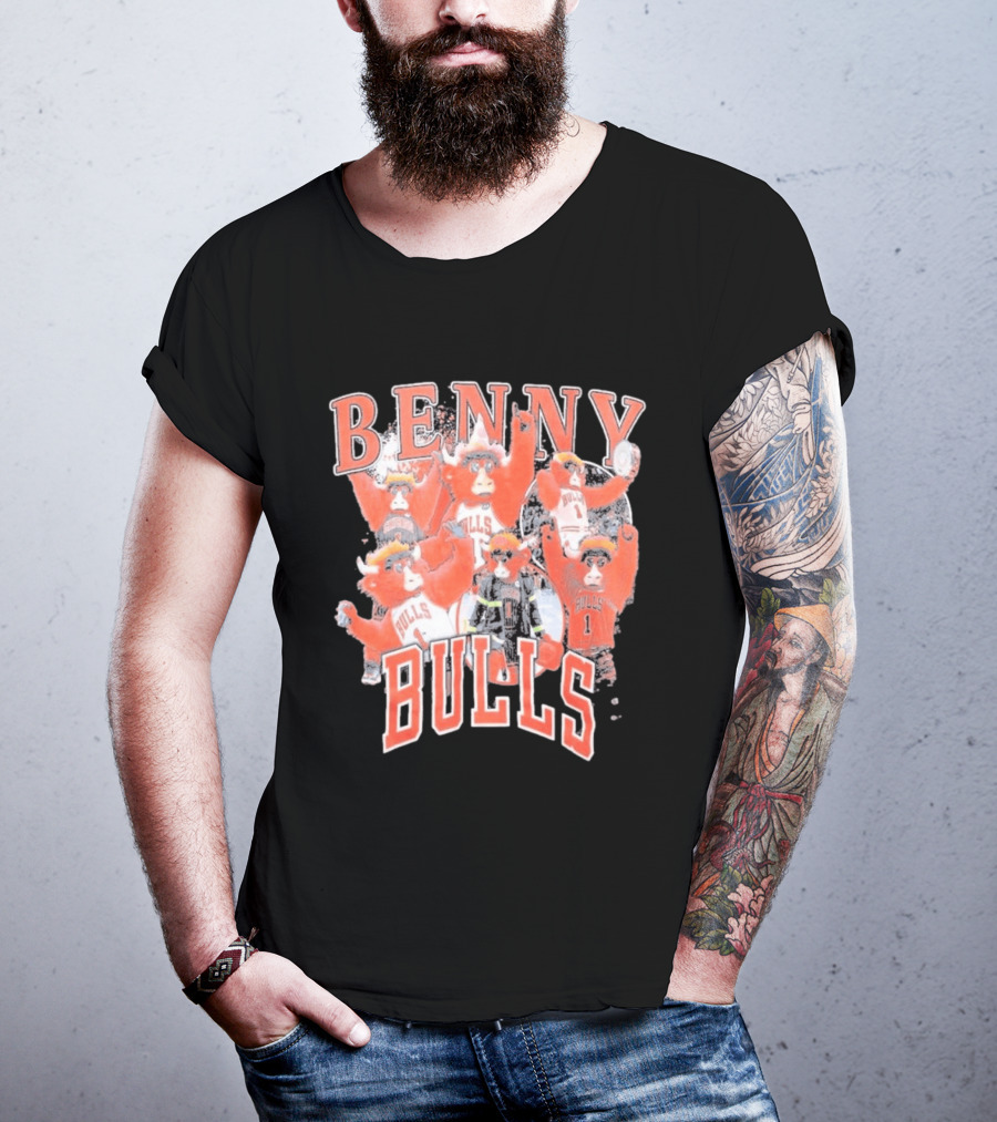 Benny Chicago Bulls Stadium Essentials Youth Crossroads Bulls T-Shirt
