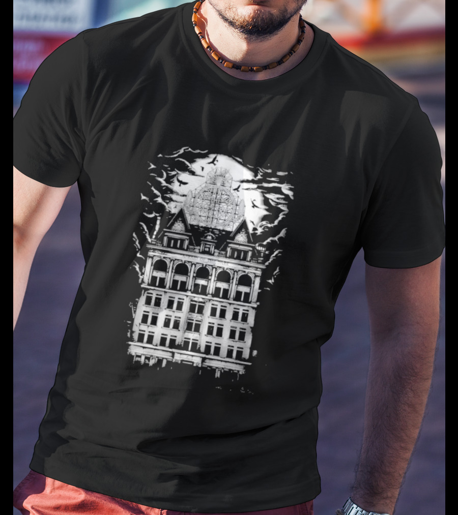 Miw Haunted Mansion Under Full Moon Mystique T-Shirt