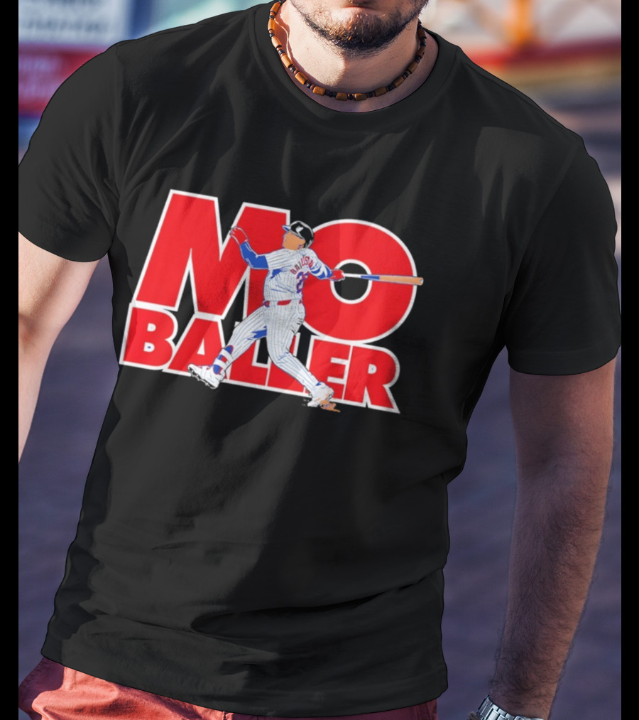 Moises Ballesteros Mo Baller Chicago Cubs Baseball MLB 2026 T-Shirt