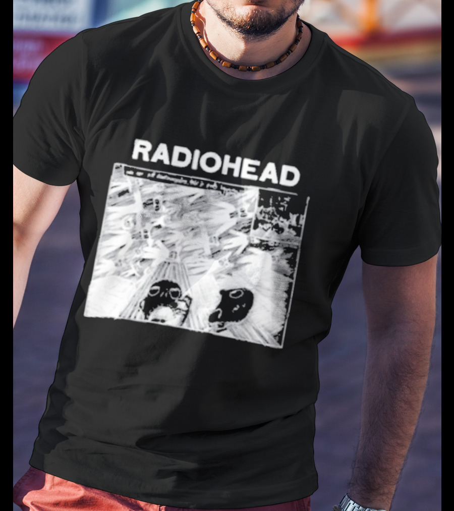 Radiohead Motion Picture House Black T-Shirt