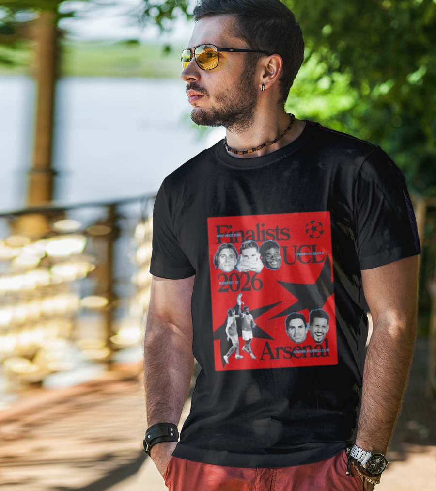 Finalists UCL 2026 Arsenal Champions League First Since 2006 Budapest T-Shirt