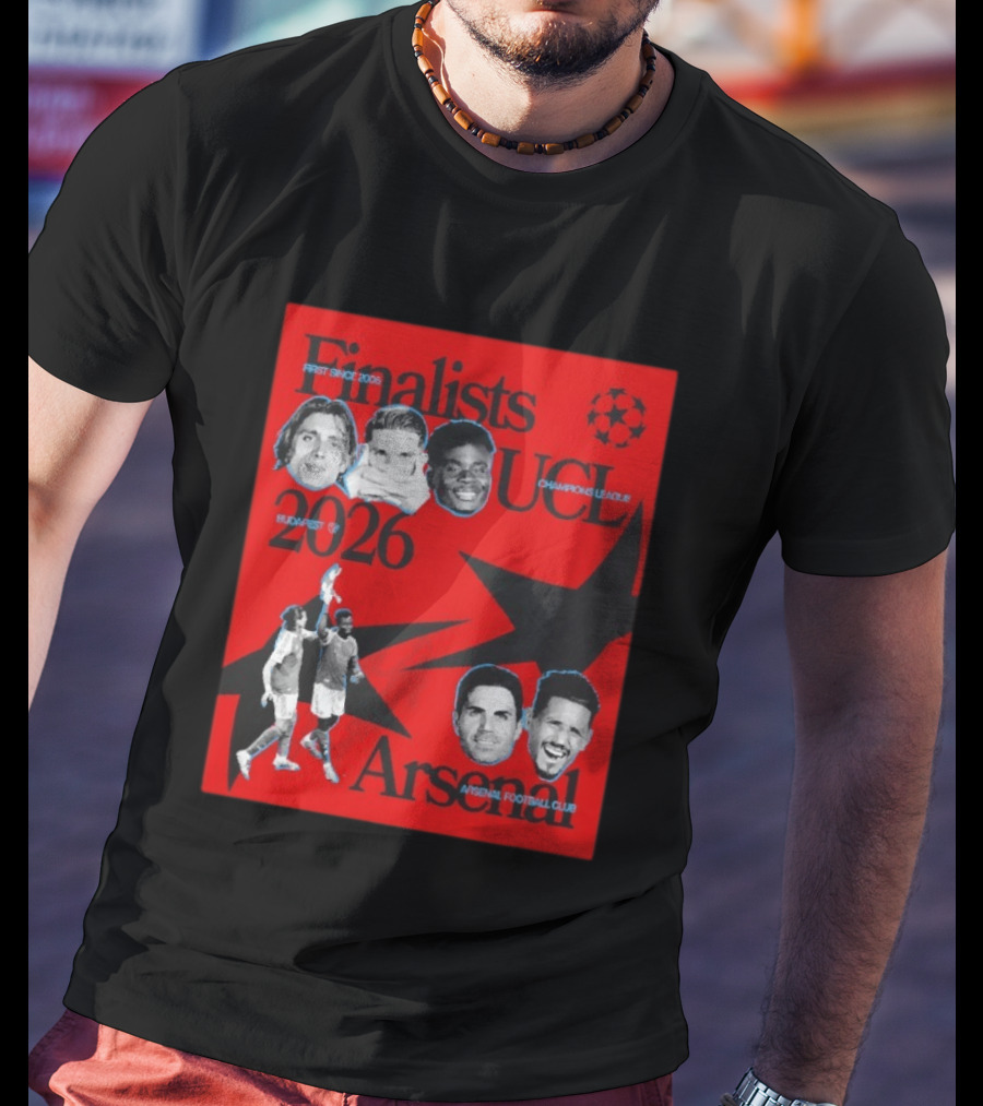 Finalists UCL 2026 Arsenal Champions League First Since 2006 Budapest T-Shirt
