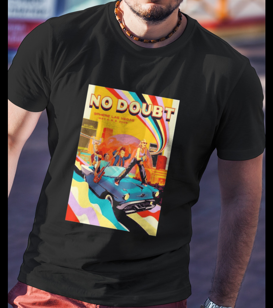 No Doubt Sphere Las Vegas May 6 9 2026 Vintage Road Trip Concert T-Shirt