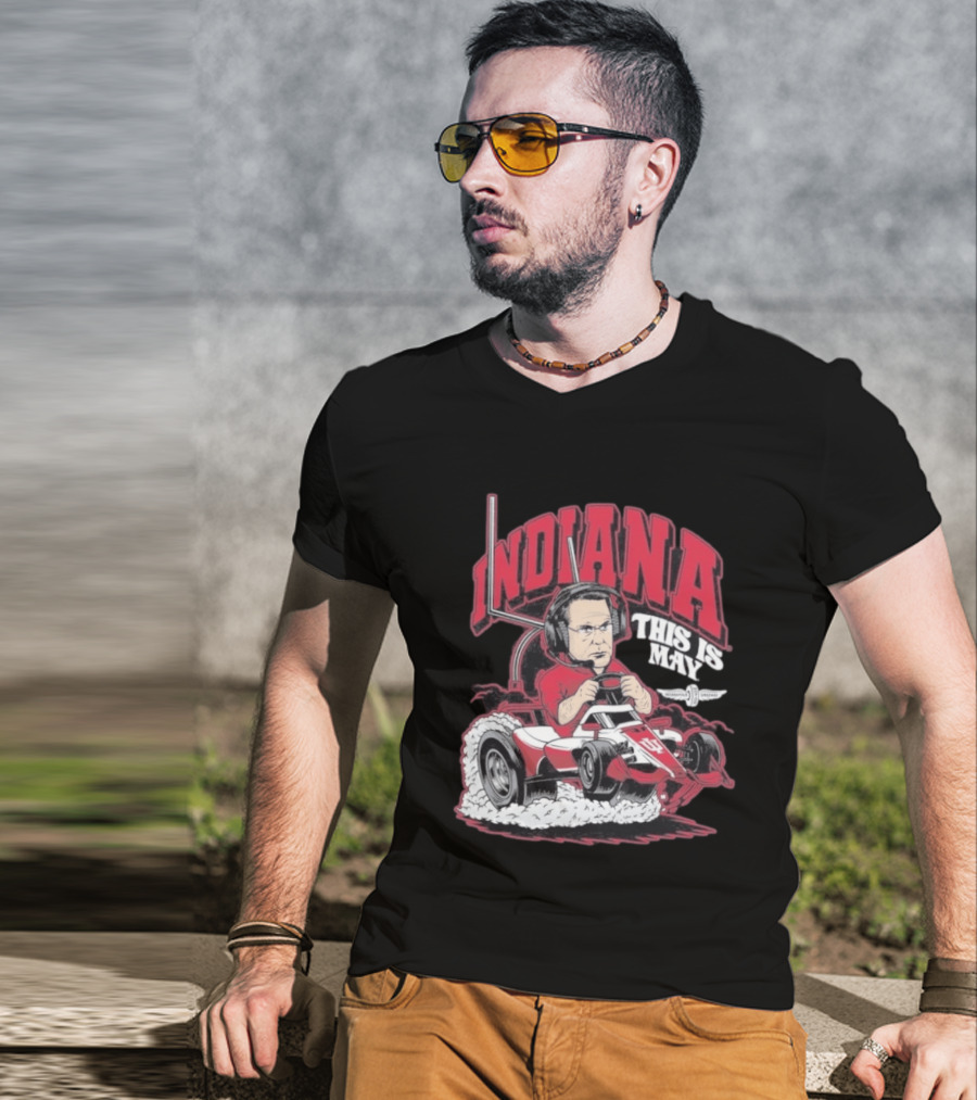 Indiana Hoosiers This Is May Kart Racing T-Shirt