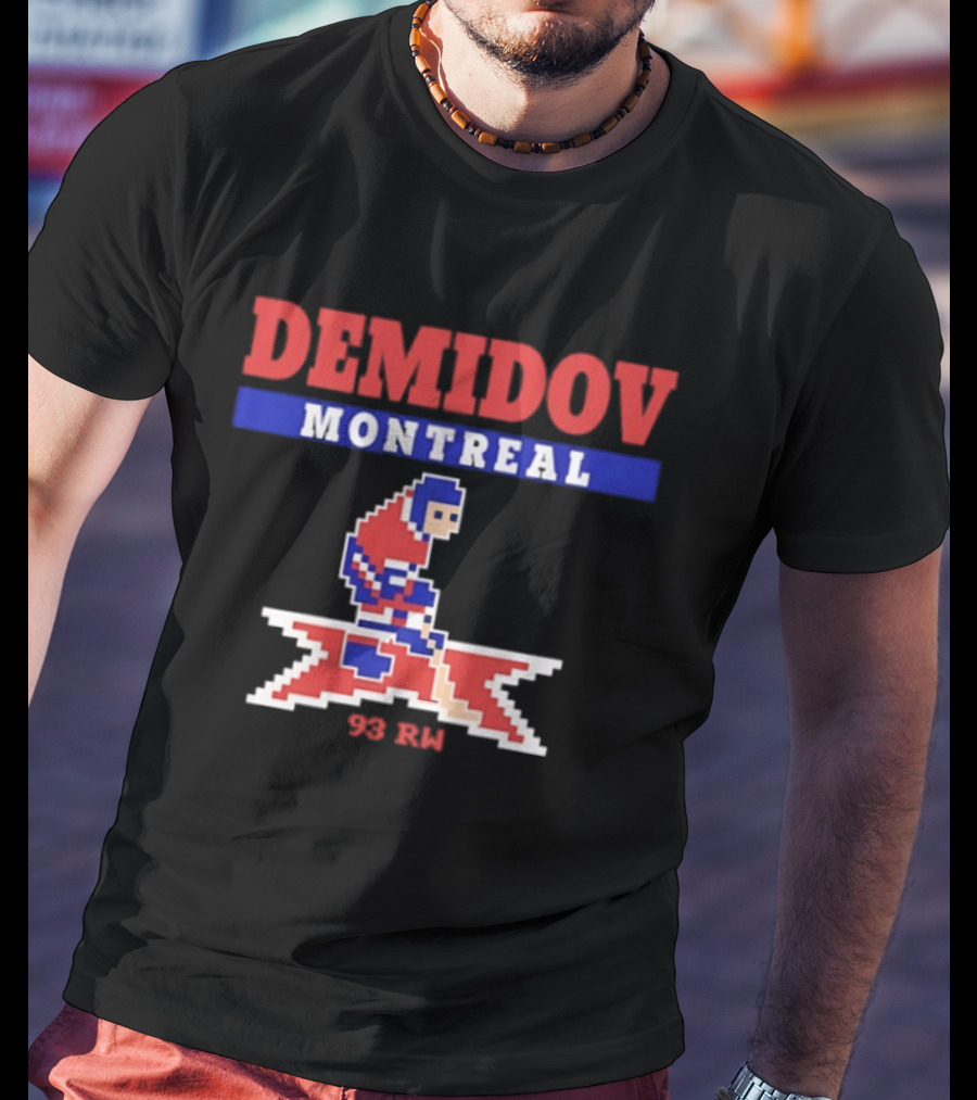 Ivan Demidov Montreal Canadiens 93 RW Hockey NHL T-Shirt