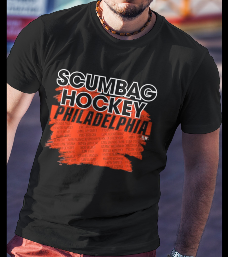 Scumbag Hockey Philadelphia T-Shirt