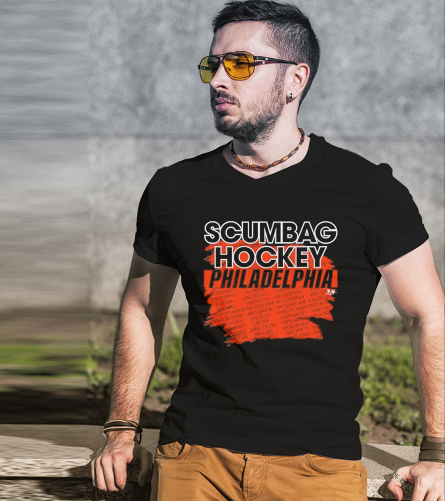 Scumbag Hockey Philadelphia T-Shirt