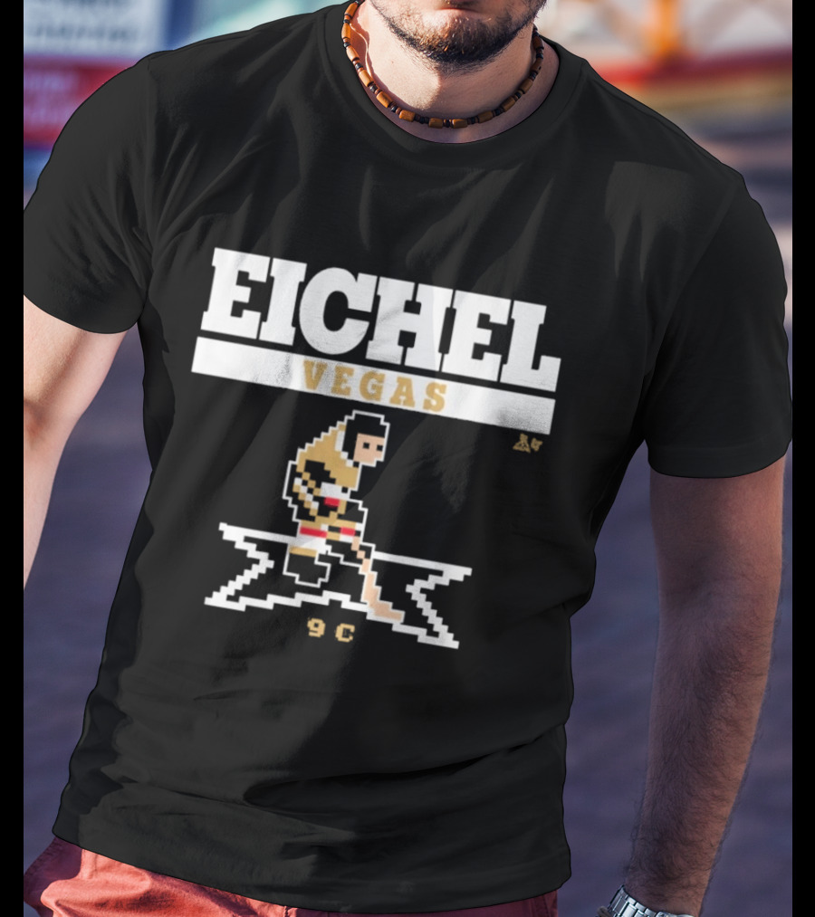 Eichel Vegas Pixel Art Hockey 9 T-Shirt