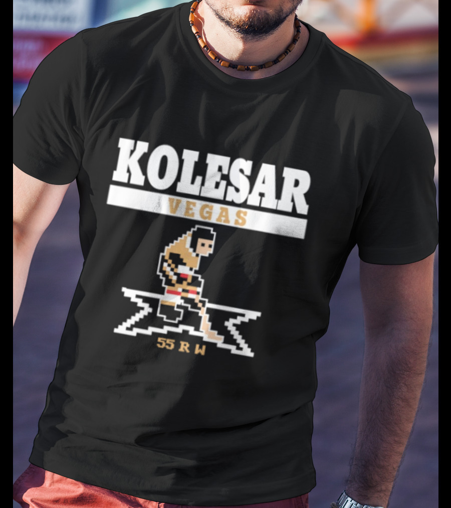 Kolesar Vegas Golden Knights 55 RW Hockey T-Shirt