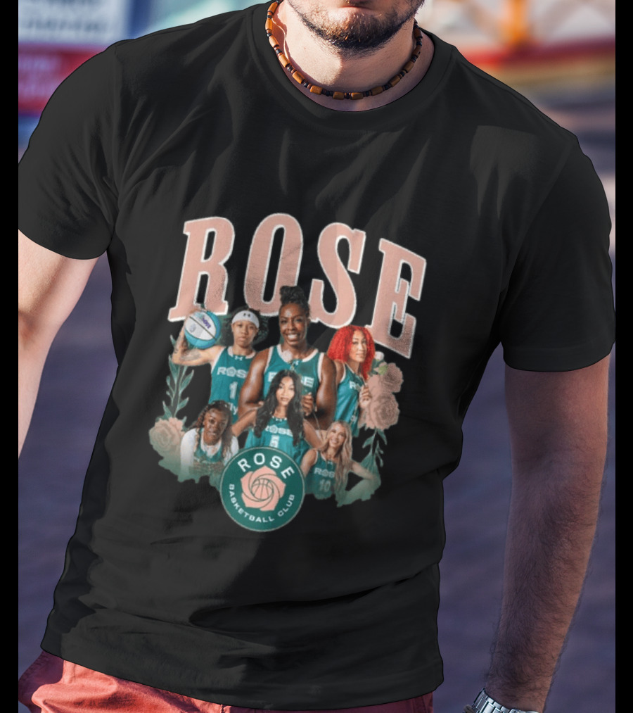 Rose Basketball Club Team Players Champions T-Shirt