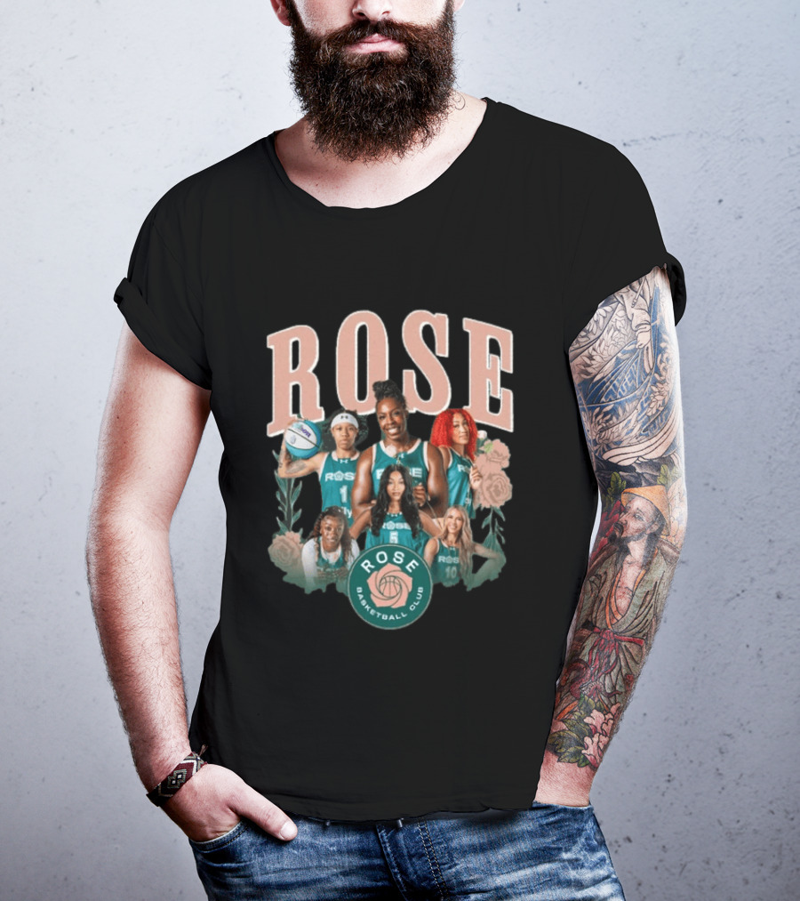 Rose Basketball Club Team Players Champions T-Shirt
