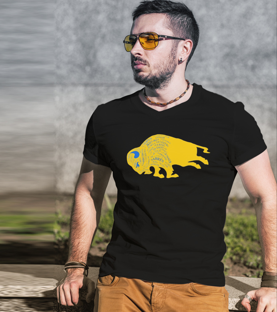 Buffalo Sabres Tage Thompson Rasmus Dahlin Alex Tuch Hockey 2023 Team Players T-Shirt