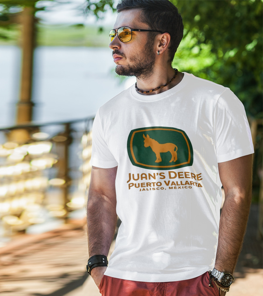 Juan's Deere Puerto Vallarta Jalisco Mexico Donkey T-Shirt