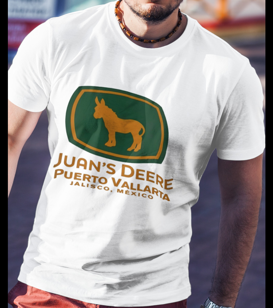 Juan's Deere Puerto Vallarta Jalisco Mexico Donkey T-Shirt