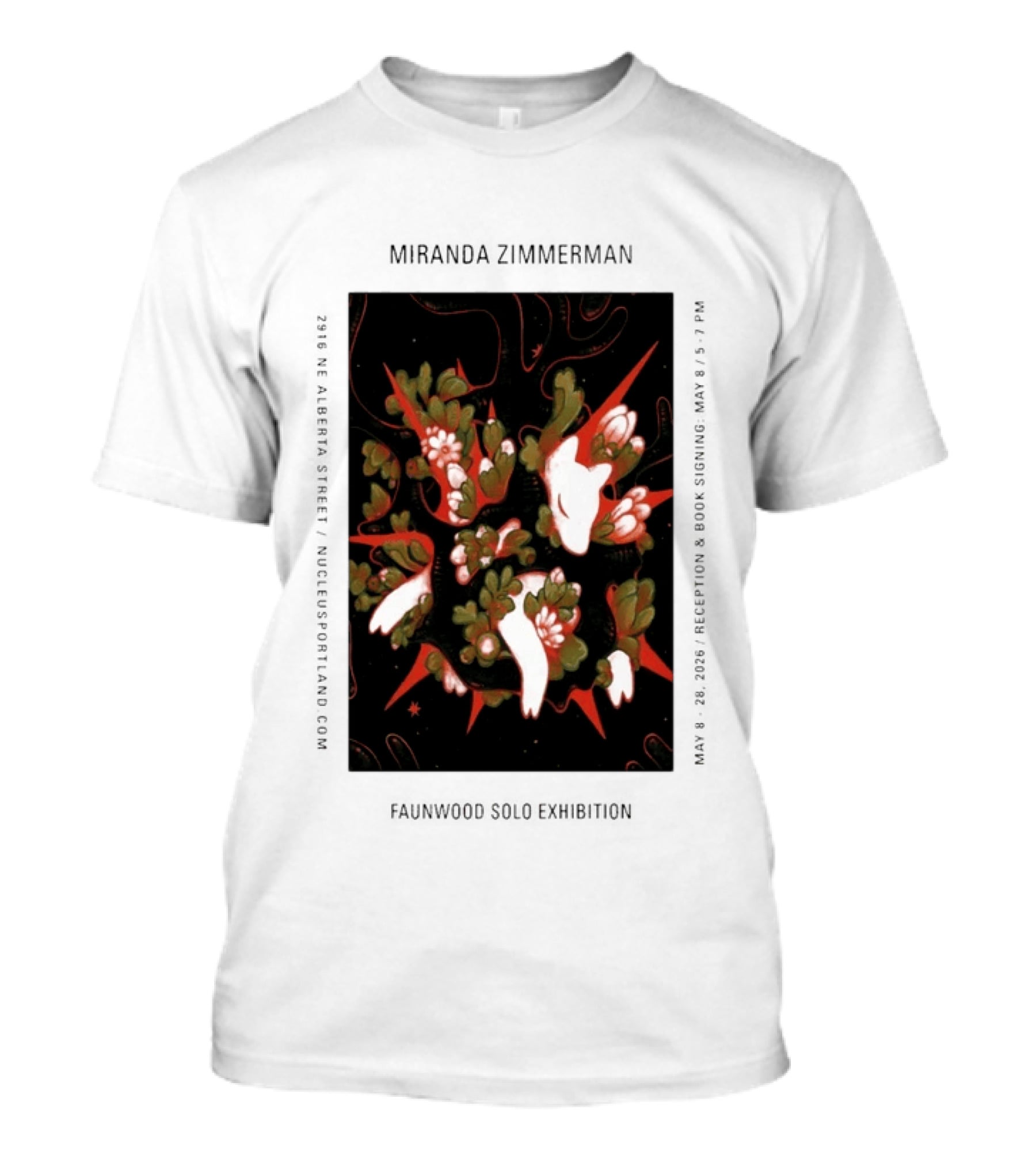 Miranda Zimmerman Bayne Nucleus Portland May 8 2026 Tour Edition T-Shirt