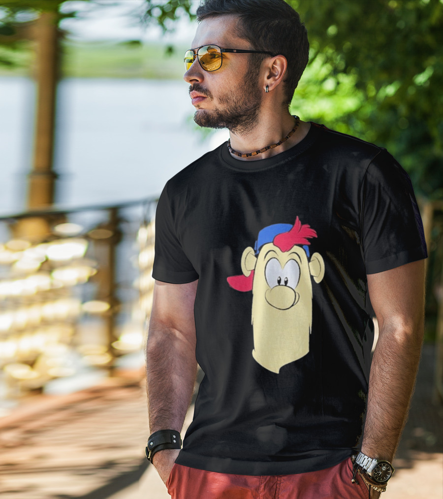 Atlanta Braves Blooper Character Face T-Shirt