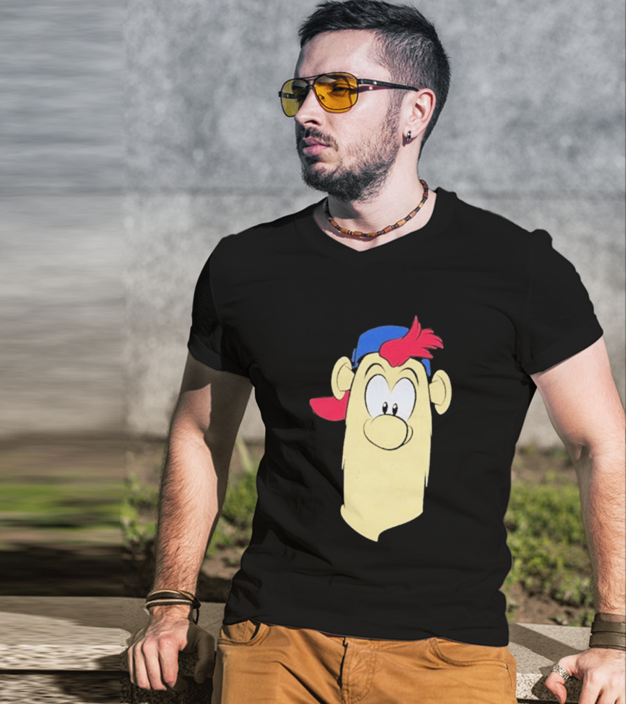 Atlanta Braves Blooper Character Face T-Shirt