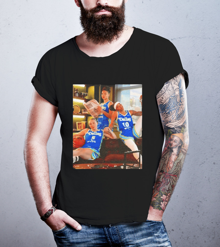 Dallas Wings 2026 Azzi Fudd Paige Bueckers Aziaha James Basketball Photo T-Shirt