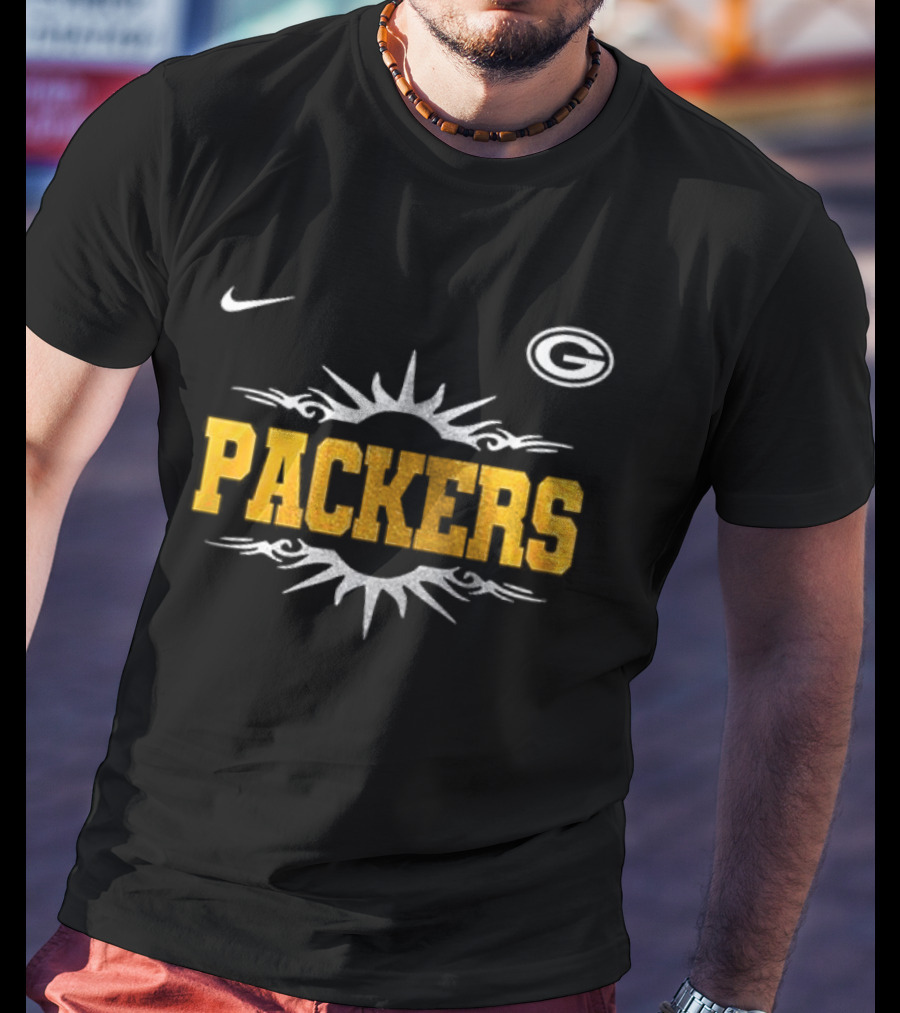 Green Bay Packers X Jason Aldean I Stand With Nike Packers T-Shirt