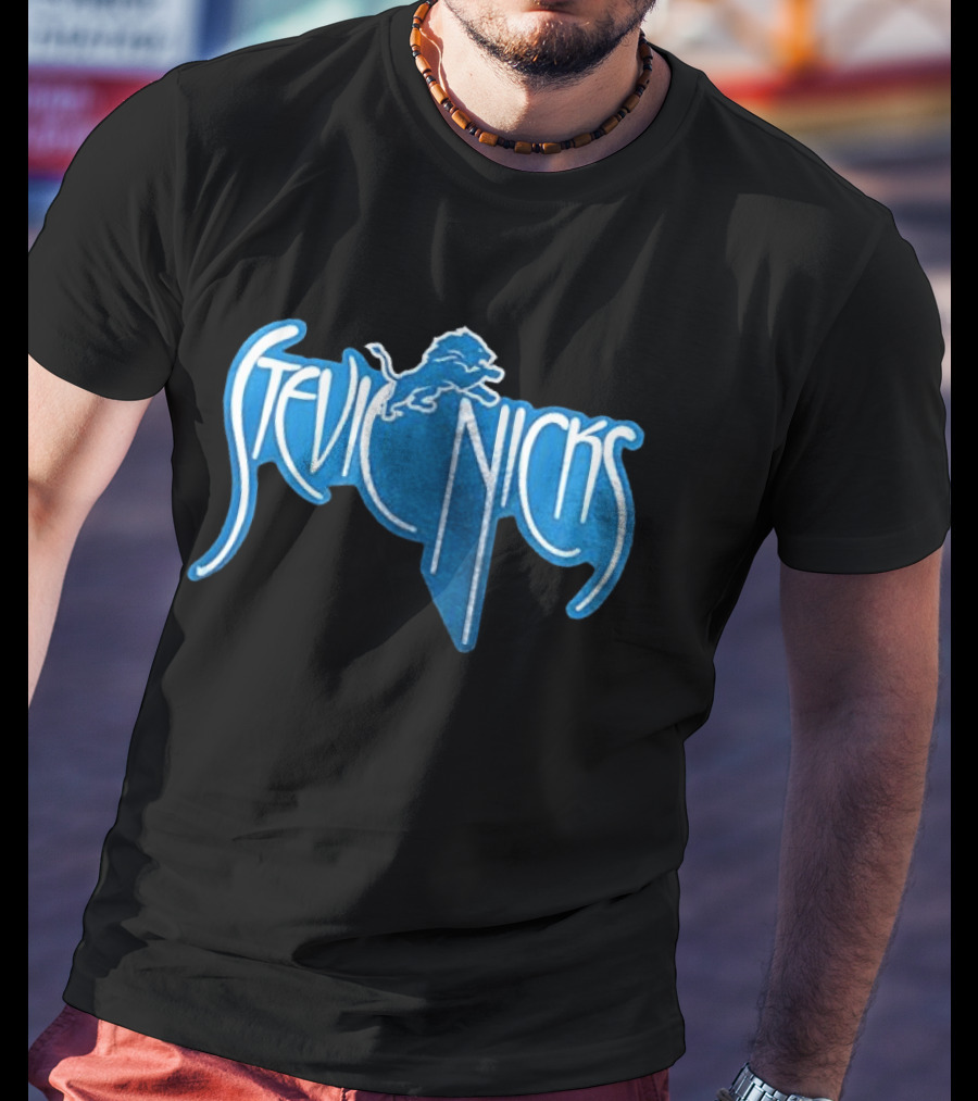 Detroit Lions Stevie Nicks Don't Be A Lady T-Shirt