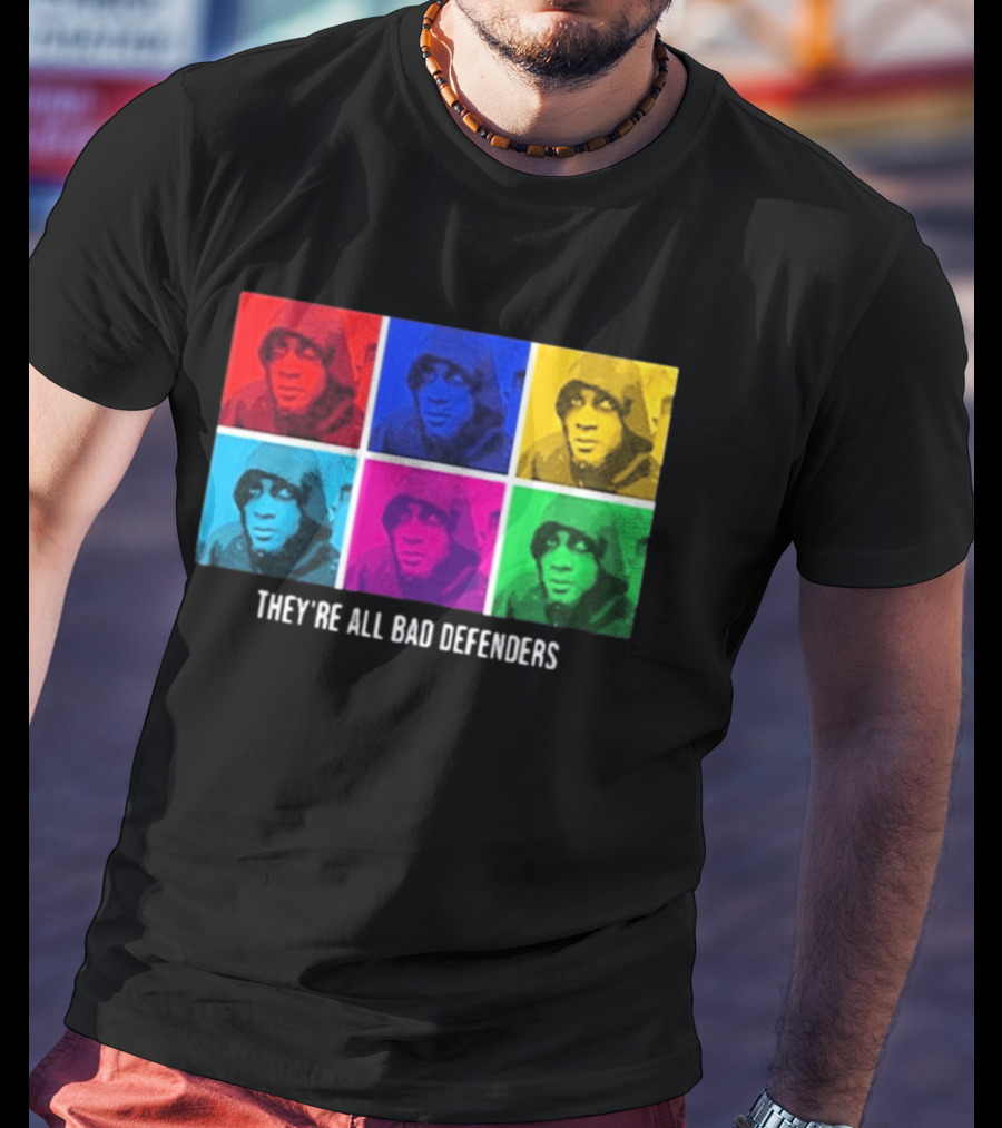 Jaden McDaniels Pop Art Style They're All Bad Defenders T-Shirt