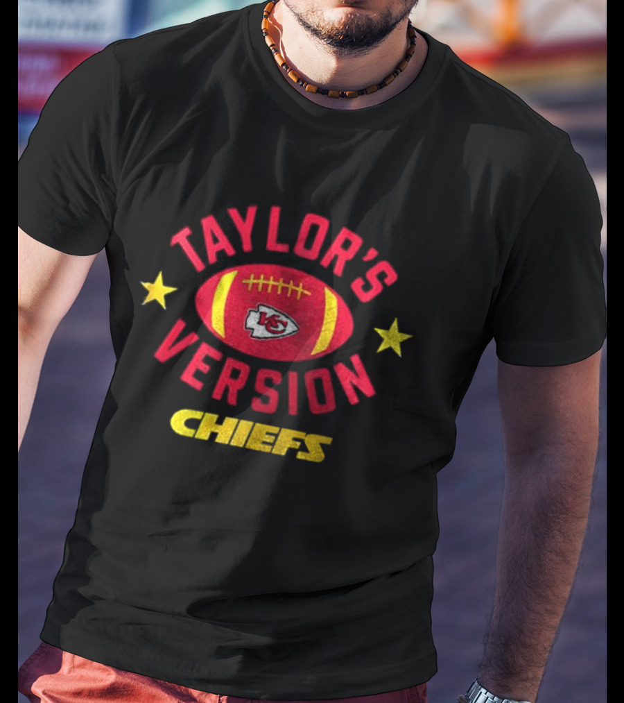 Taylor's Version Kansas City Chiefs Football T-Shirt