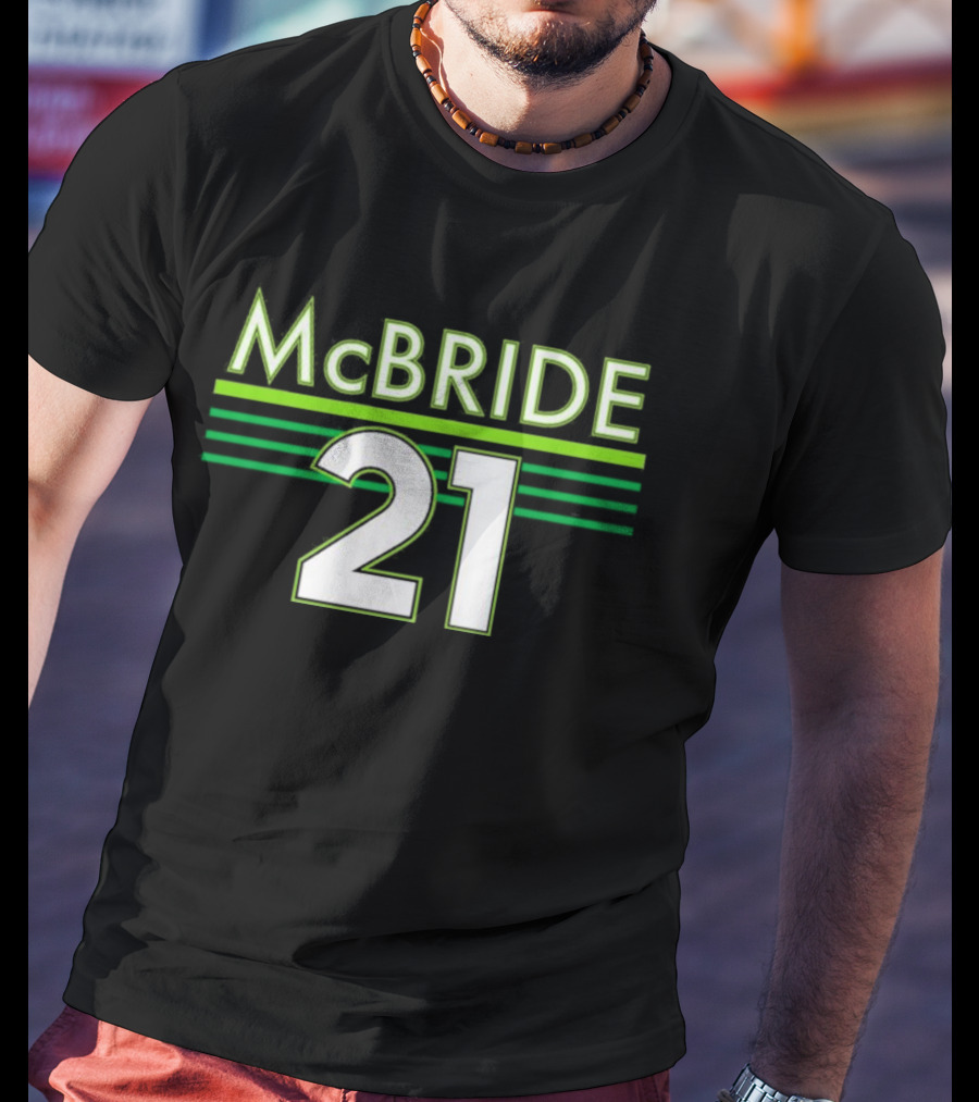 McBride 21 Minnesota Lynx Basketball Player T-Shirt